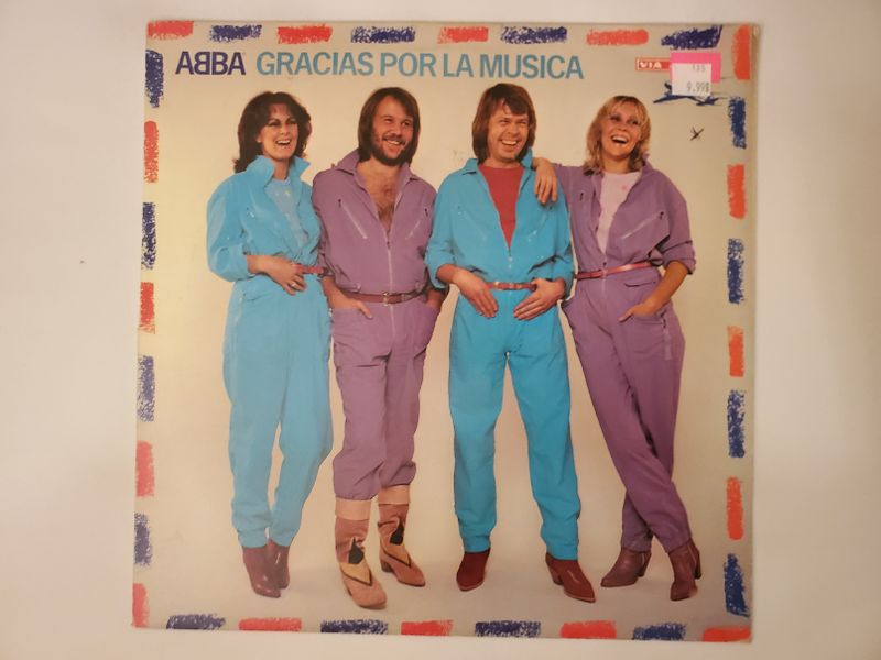 ABBA Gracias Por La Musica vinyl record